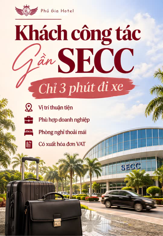 Khách sạn gần SECC Quận 7 cho đoàn doanh nghiệp cuối tháng 10